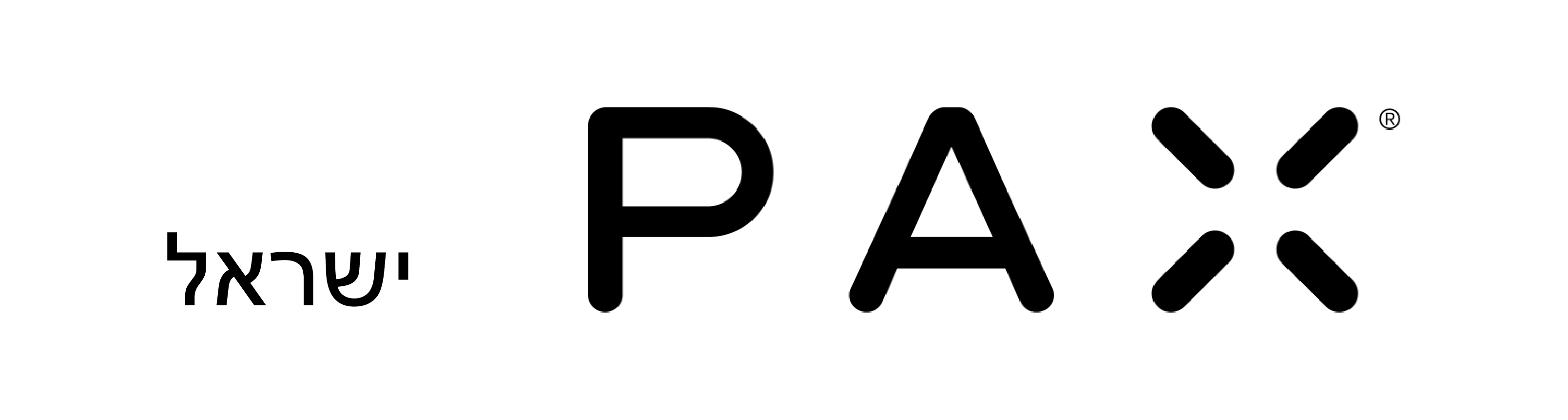 PAX ישראל Logo BL