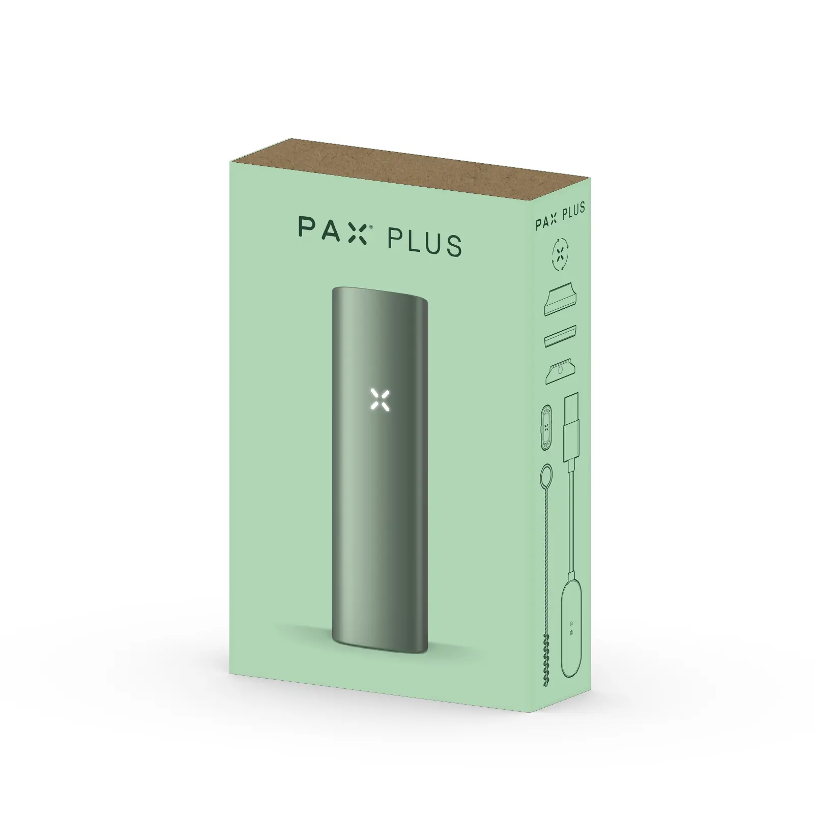 ערכת מכשיר של PAX Plus בצבע ירוק SAGE